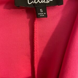 Brand: Lulus Size:small Price: $15(usually $49), pretty pink color